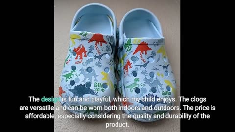 See Ratings: Aixingyun Kids Clogs Shoes Boys Girls Garden Slip On Shoes Toddler Clogs Children...