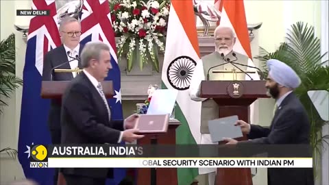 Indian PM Modi raises temple vandalism in Australia with PM Albanese during bilateral talks - WION