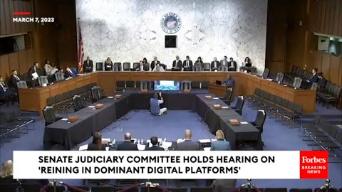 Amy Klobuchar Leads Senate Judiciary Committee Hearing On 'Reining In Dominant Digital Platforms'
