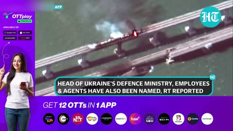 Russia reveals 23 MT ton bomb used in Kerch Bridge attack; Suspects from Ukraine, Armenia held