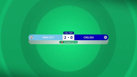 Manchester City v Chelsea highlights 2-0 defeat for Chelsea in Carabao Cup