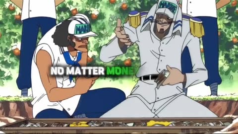 Money doesn't change you (One Piece)