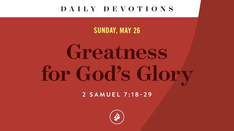 Sunday Devotional: Want To Be Great? Serve!