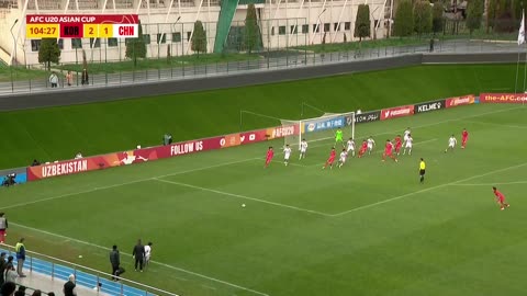 #AFCU20 - QF | Korea Republic (KOR) 3 - 1 China (CHN)