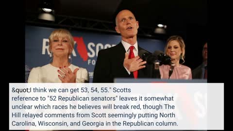 GOP's Rick Scott bullish on Senate majority, sees path to 55 seats