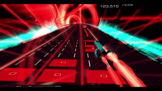 Audiosurf 2 "Fix You", by Coldplay.