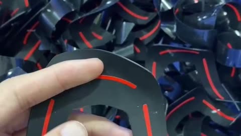 Have you ever seen a label like a horseshoe? ?????? #labels #silicone #factory