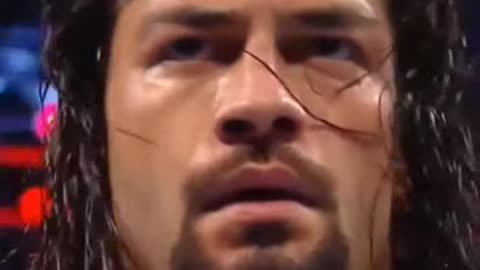 Roman Reigns was angry
