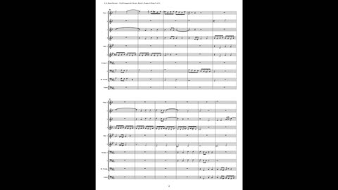 J.S. Bach - Well-Tempered Clavier: Part 1 - Fugue 04 (Brass Quintet)