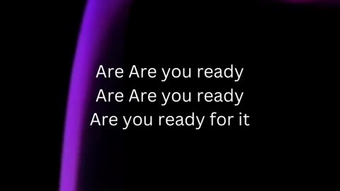 Sara Jilani - Ready (Lyric Video: Purple Cloud Version) #shorts