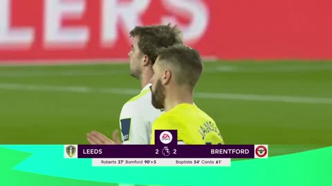 Leeds United v Brentford City Highlights