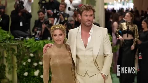 Lovely Romantic Couple Fashion at Met Gala 2024