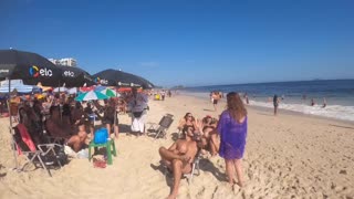 🇧🇷 Rio de Janeiro IPANEMA Beach BRAZİL
