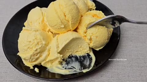 Mango ice cream