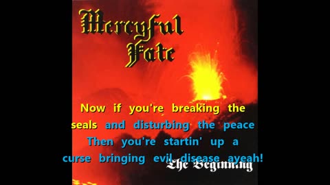 Mercyful Fate - Curse of the Pharoahs {in for the karaoke}