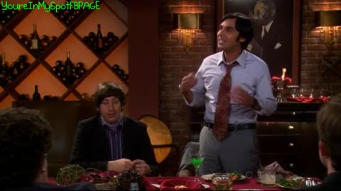 Raj's Bachelor Party Speech - The Big Bang Theory