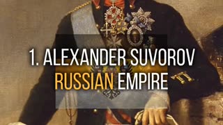 TOP 10 COMMANDERS IN HISTORY