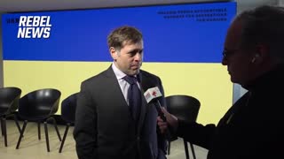 Ukraine has a pavilion at the WEF — here's what happened when we went inside