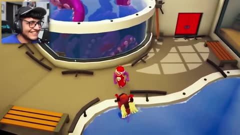 Gang Beasts is So Funny��-(480p)