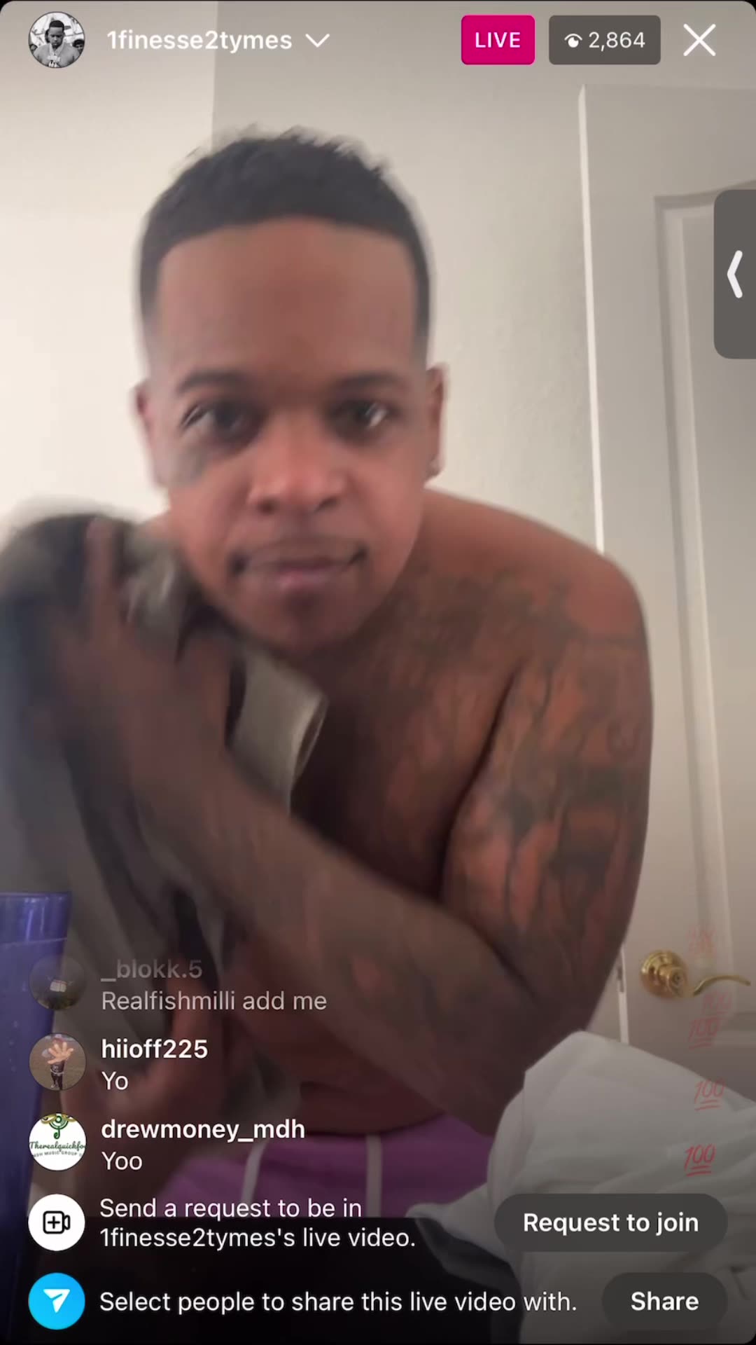 FINESSE2TYMES IG LIVE: Finesse Gets Ready Early Morning With His Kids