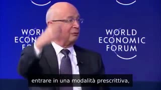 SCHWAB AL WEF DI DAVOS NON ABBIAMO PIÙ BISOGNO DELLE ELEZIONI