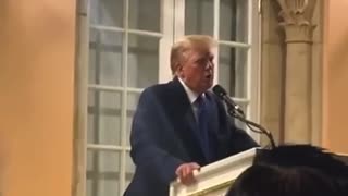 President Donald J Trump at Mar-a-Lago