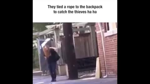 Backpack Thieves Get SWIFT Justice