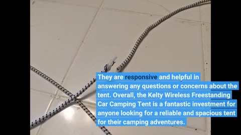 Customer Comments: Kelty Wireless Freestanding Car Camping Tent, 2 4 or 6 Person Sleeping Capac...