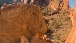 Central Oregon – Smith Rock State Park – High Up in the Canyon – 4K