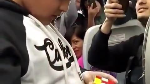 Rubik's Cube Champion in the Making:Watch to Find Out !