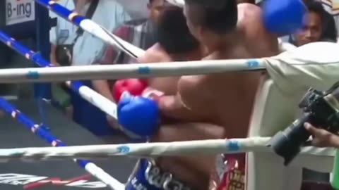 These fighter fight close up.