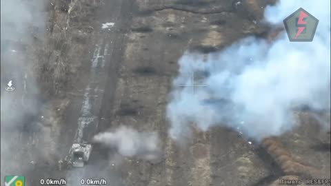 Heavy Casualties When Ukrainian Tank Fires On Russian Trenches