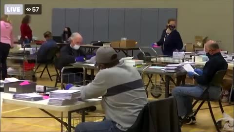 GERMANTOWN, MARYLAND: VOTER FRAUD CAUGHT ON LIVESTREAM, CAMERAMAN TRIES TO HIDE IT