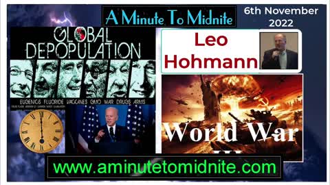 422- Leo Hohmann - Globalists Making Final Push for Depopulated One-World Order