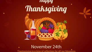 Happy Thanksgiving - A US Holiday