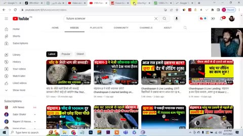 Copy paste NASA video on YouTube and online earned