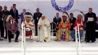 Pope apologizes for 'evil' at Canada's indigenous schools