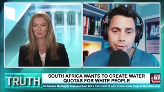 SOUTH AFRICA WANTS TO CREATE WATER QUOTAS FOR WHITE PEOPLE