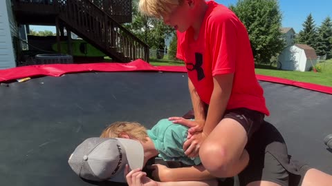 Trampoline foolery