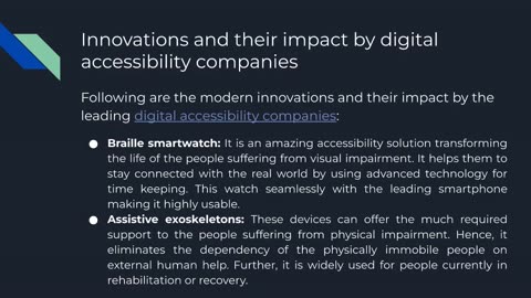 Leading Digital Accessibility Companies: Innovations and Impact