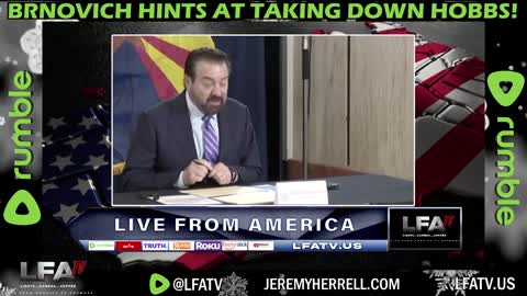 LFA TV CLIP: DID BRNOVICH HINT ON TAKING DOWN HOBBS?!