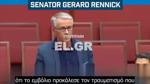 Ο Αυστραλιανός γερουσιαστής G Rennick ρίχνει βόμβες αλήθειας για την αποτελεσματικότητα των εμβολιων