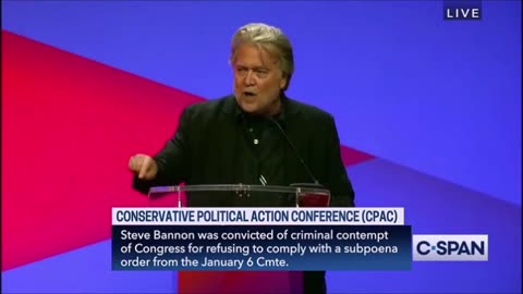 Steve Bannon CPAC 2023 Best Bits With Musical Accompaniment