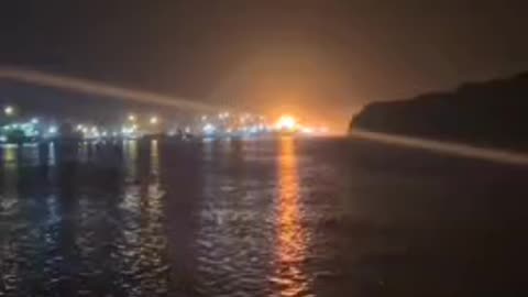 Boom - Russian Attacks on Port Reni, into Selenkyis .ss