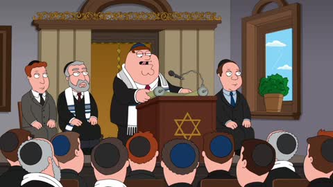 Family Guy - Peter at his Bar Mitzvah