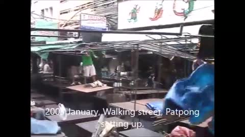 2005 January, Walking street - Patpong setup