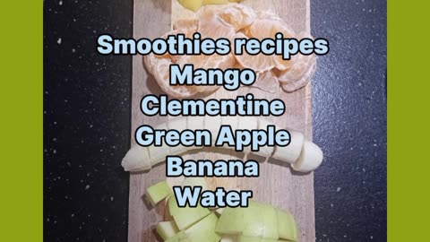 Smoothies recipes