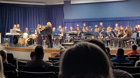 Teagan's DCE MS Jazz Band Concert