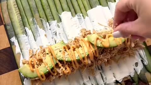 High-Protein, Low-Calorie Teriyaki Chicken Cucumber Sushi | Healthy & Delicious!
