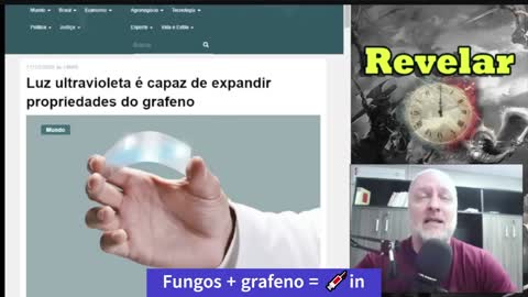 Fungos / Grafeno / Luz Ultravioleta / 5G 📡🧟🧟‍♀ (Canal Revelar)